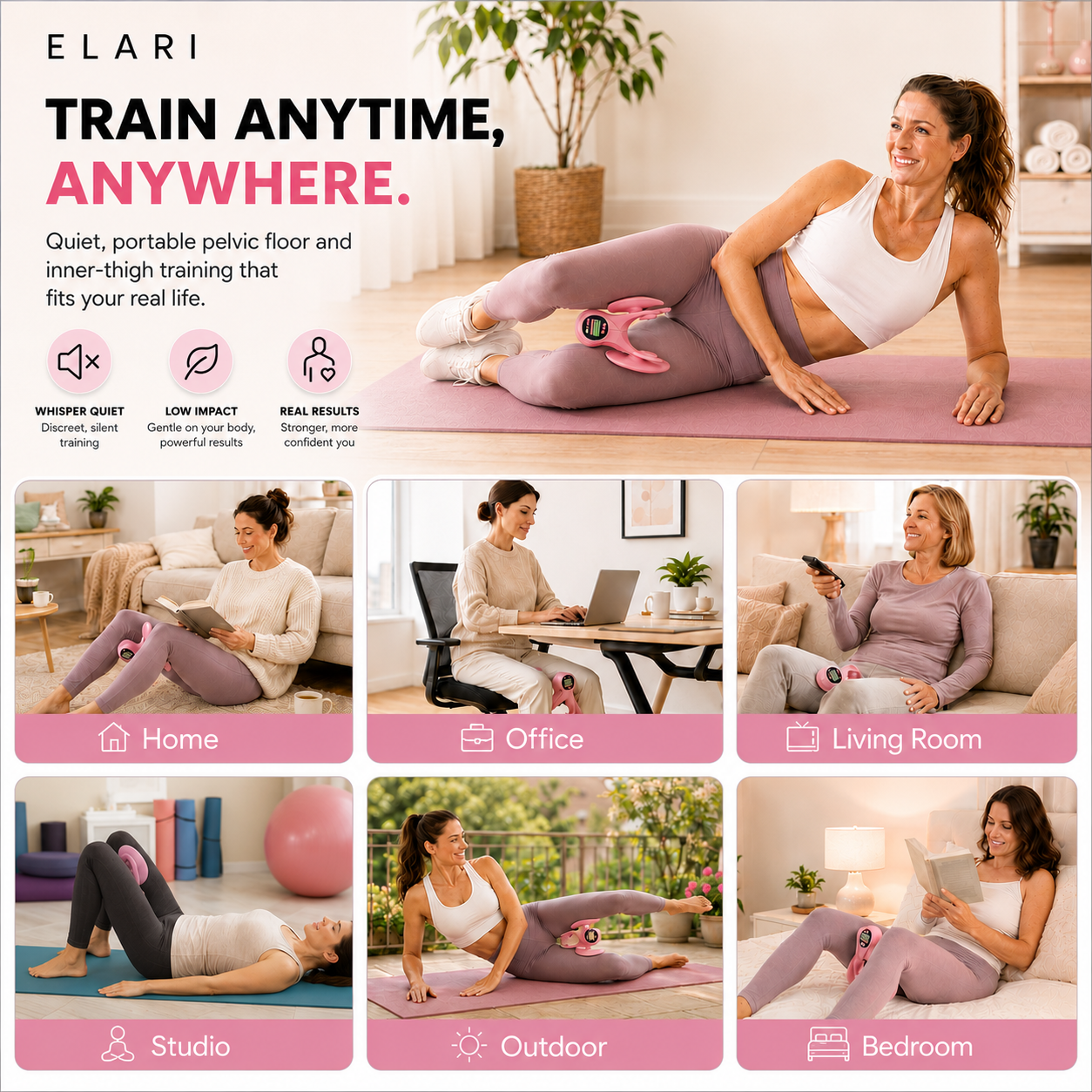 ELARI Fit Pro – Pelvic Core & Inner Thigh Trainer